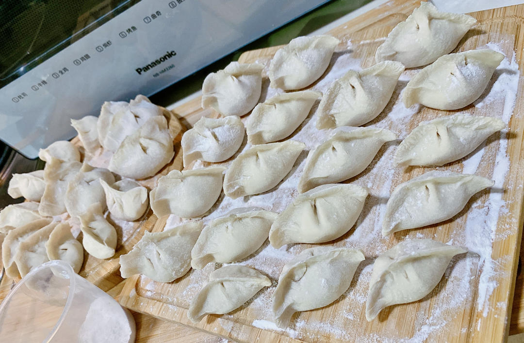 包饺子手法