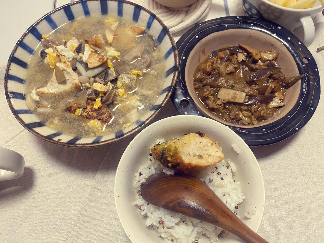 豆腐菌菇汤