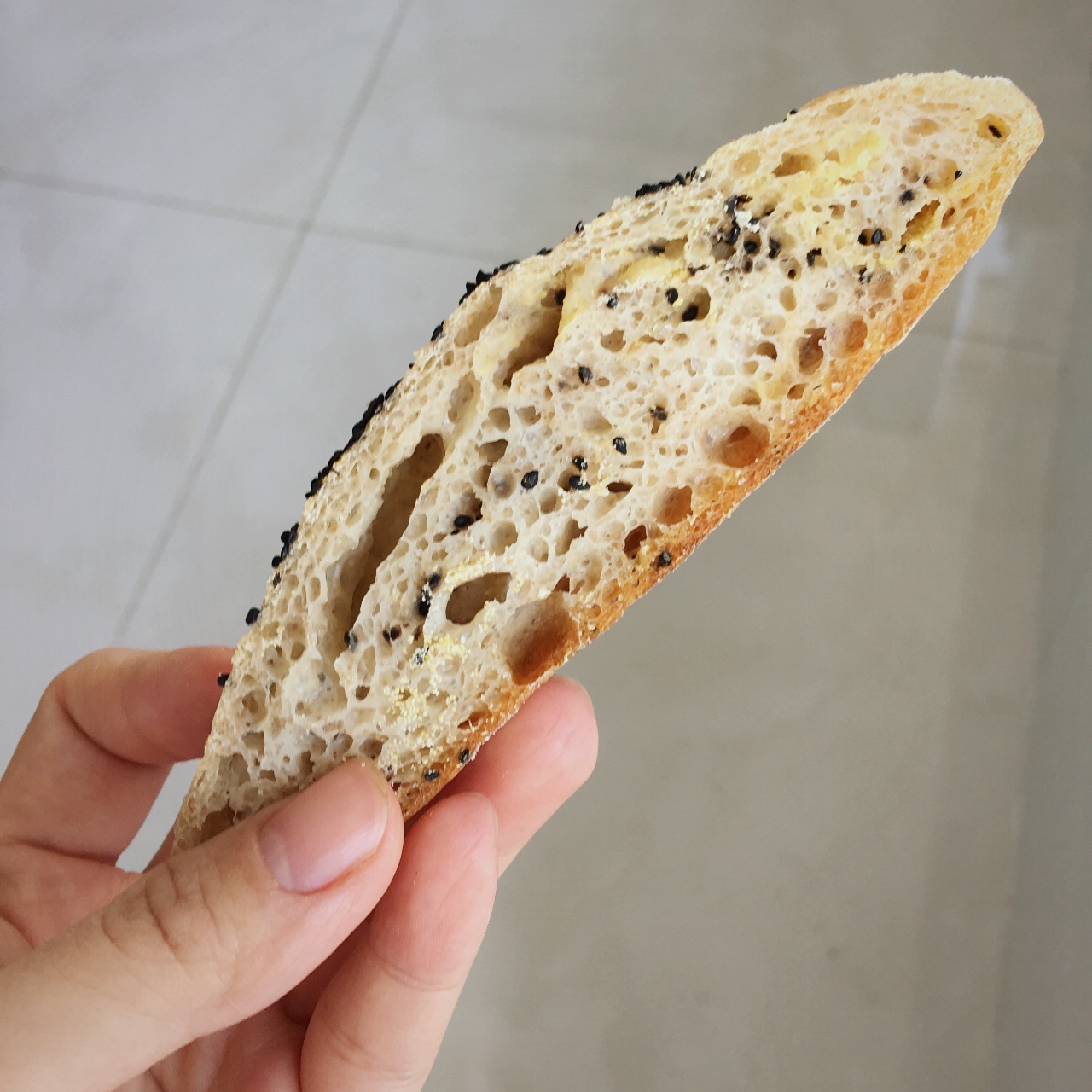 全麦黑麦欧式乡村面包（免揉）