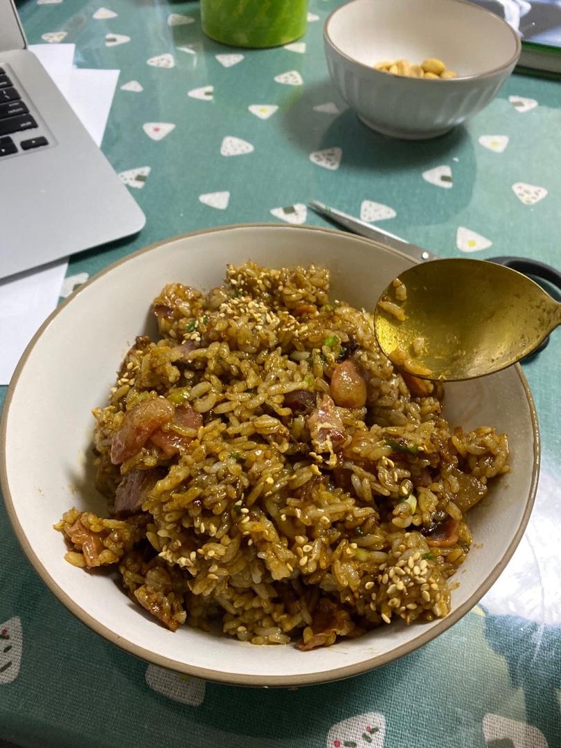 懒人煲仔饭（电饭锅）