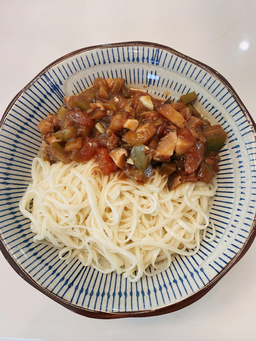 茄子打卤面