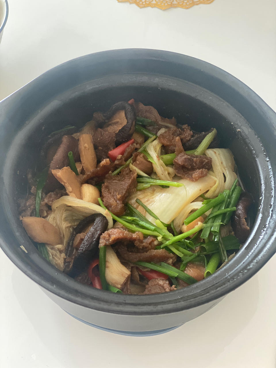 香辣牛杂煲