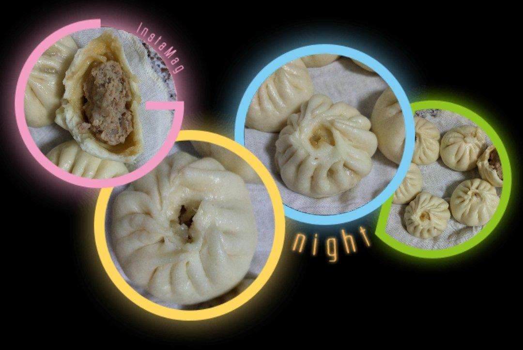 家庭手工肉馅大包子