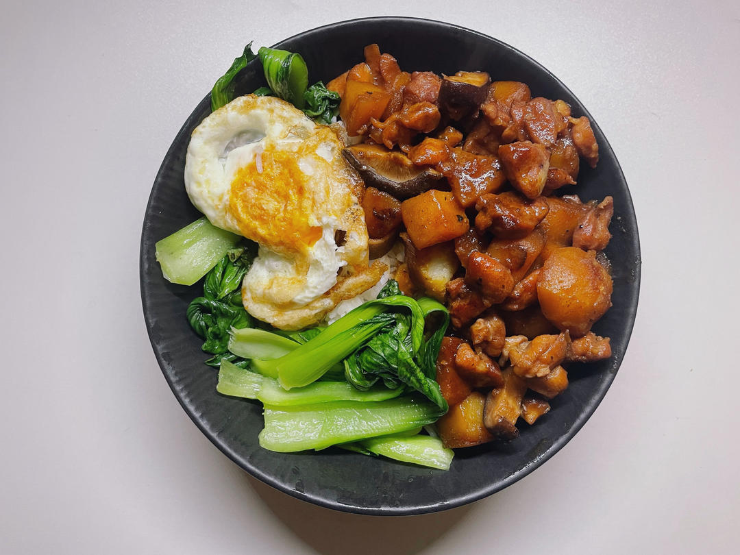 照烧鸡腿饭