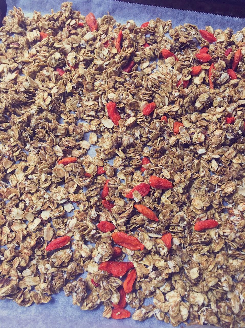 无油烤燕麦的终极万用公式 - The Ultimate Granola