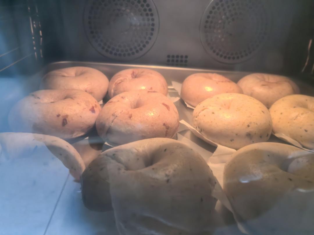 软软的全麦贝果🥯🥯🥯