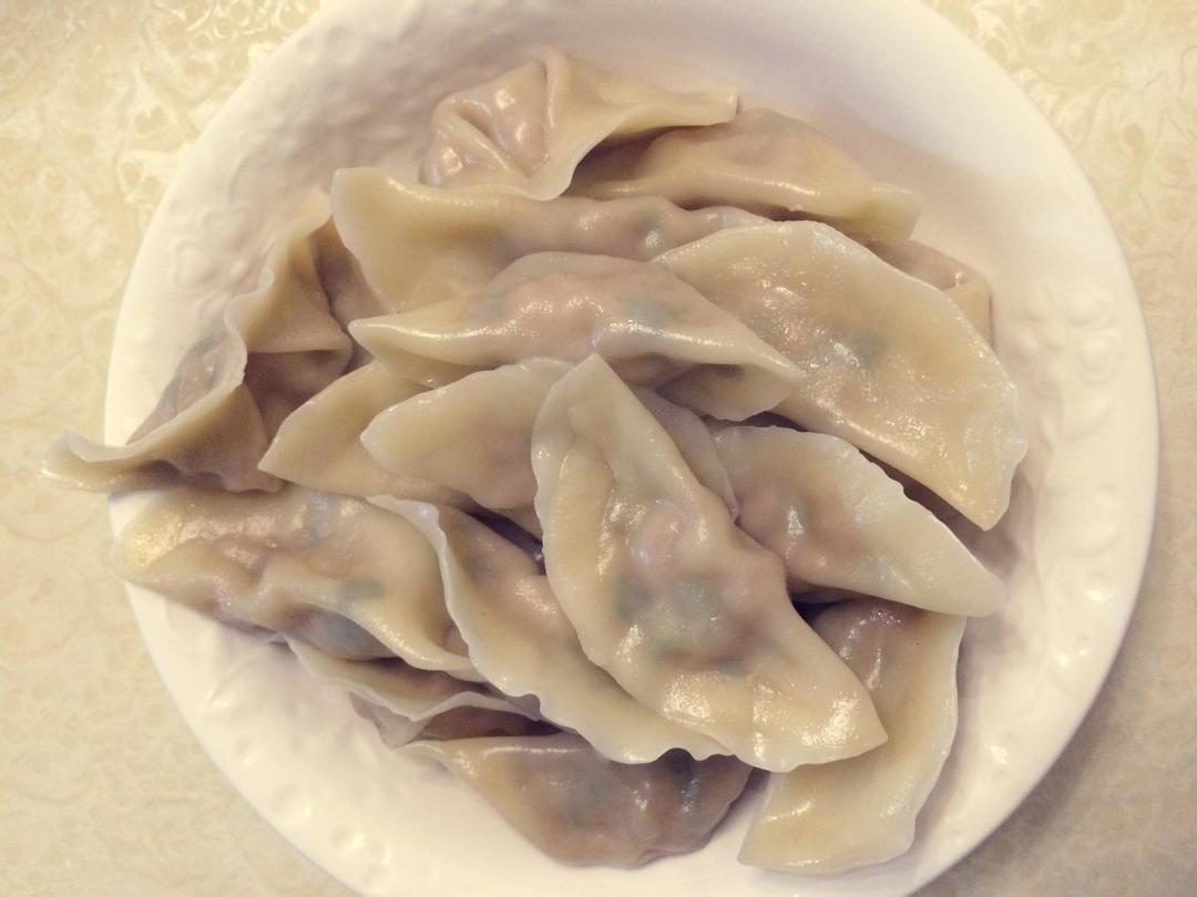 韭菜肉馅饺子