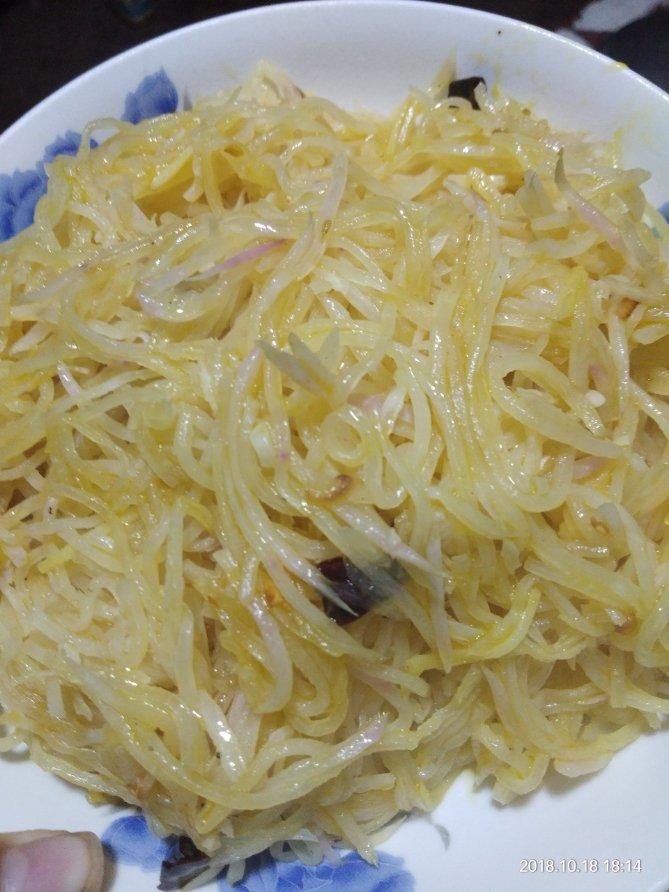 清炒白萝卜丝