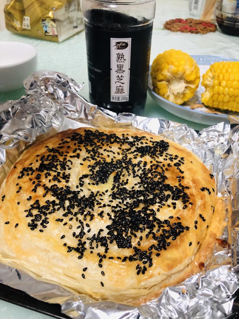万能手抓饼👉能拉丝的手抓饼香蕉酥❗️巨好吃