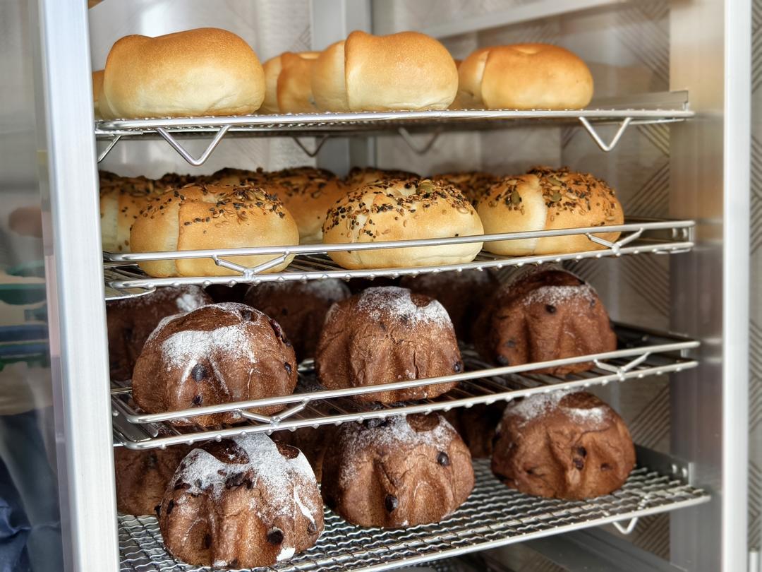 百搭的原味貝果