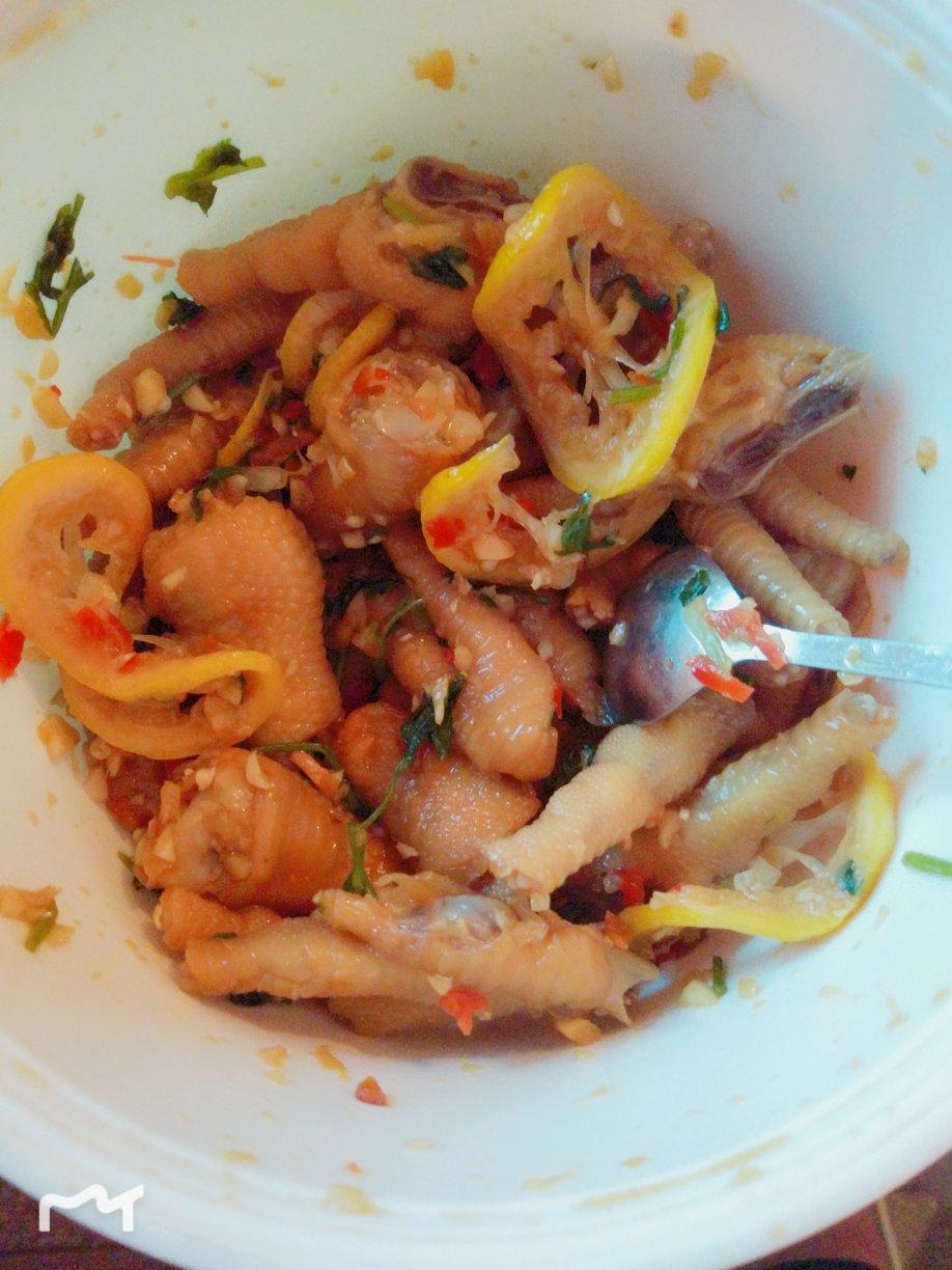 【柠檬酸辣凤爪】