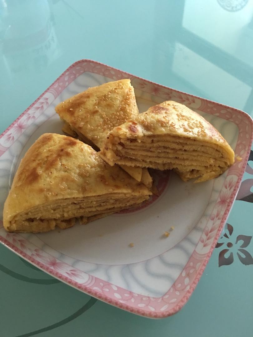 【红薯千层饼】红薯做个中式蛋糕，不用烤箱！