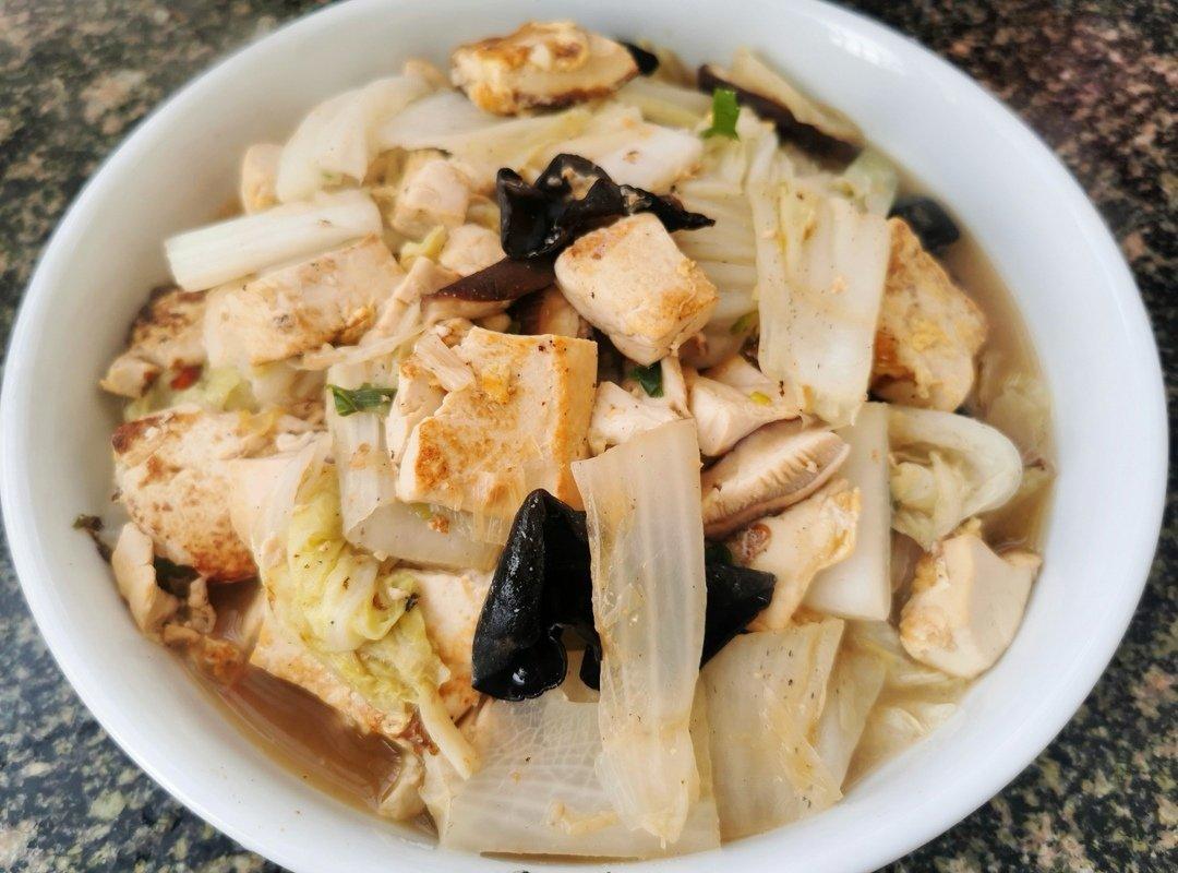 🔥超简单！无敌下饭的白菜豆腐煲