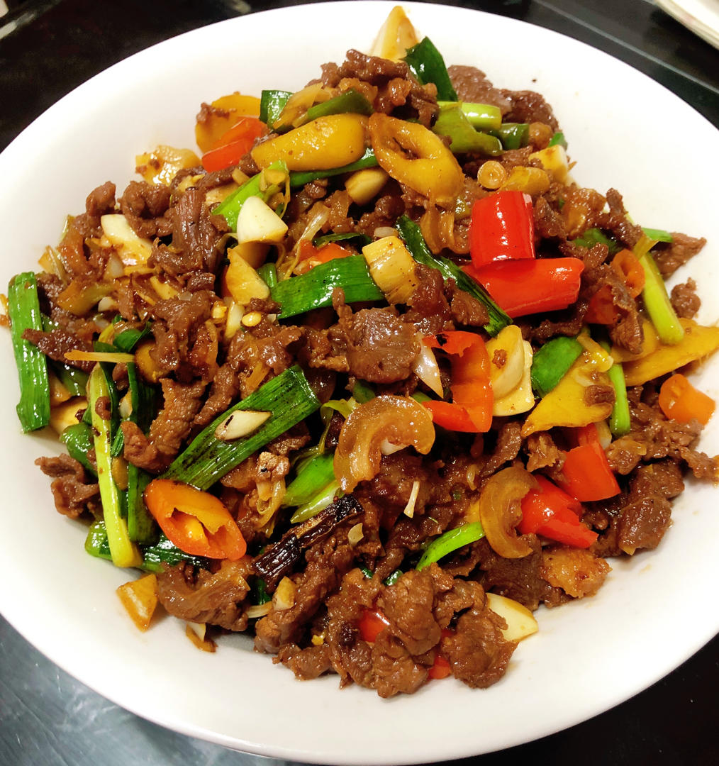 爆炒驴肉