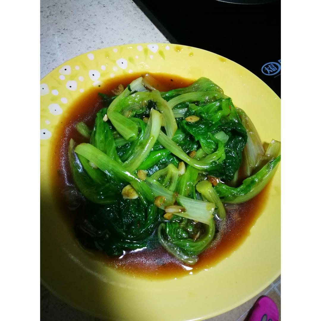 家常菜 蚝油生菜