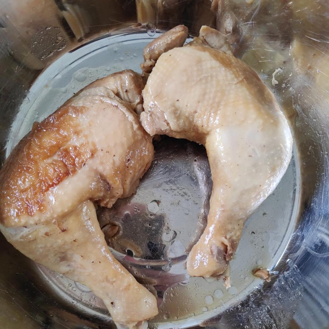 盐焗鸡腿（电饭煲or电蒸锅）（冻鸡腿+盐焗粉）