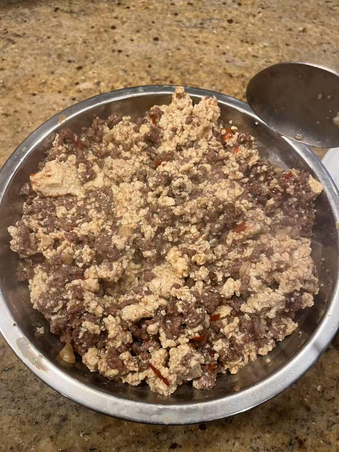 超下饭--鸡蛋肉沫拌豆腐