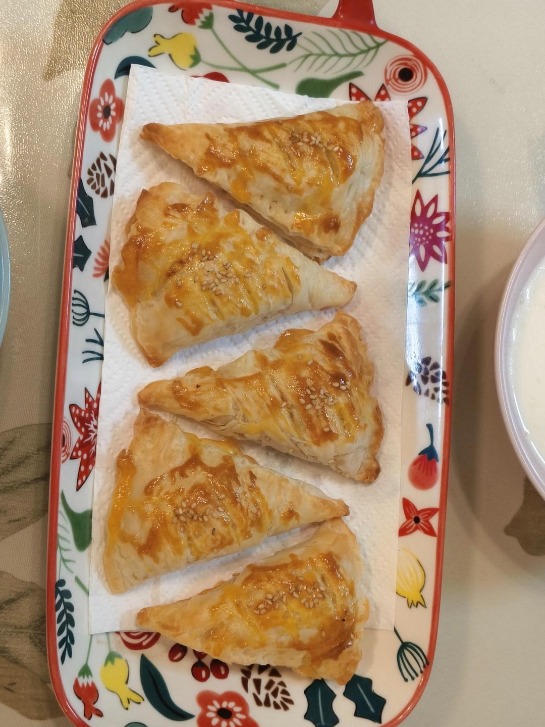 手抓饼苹果派