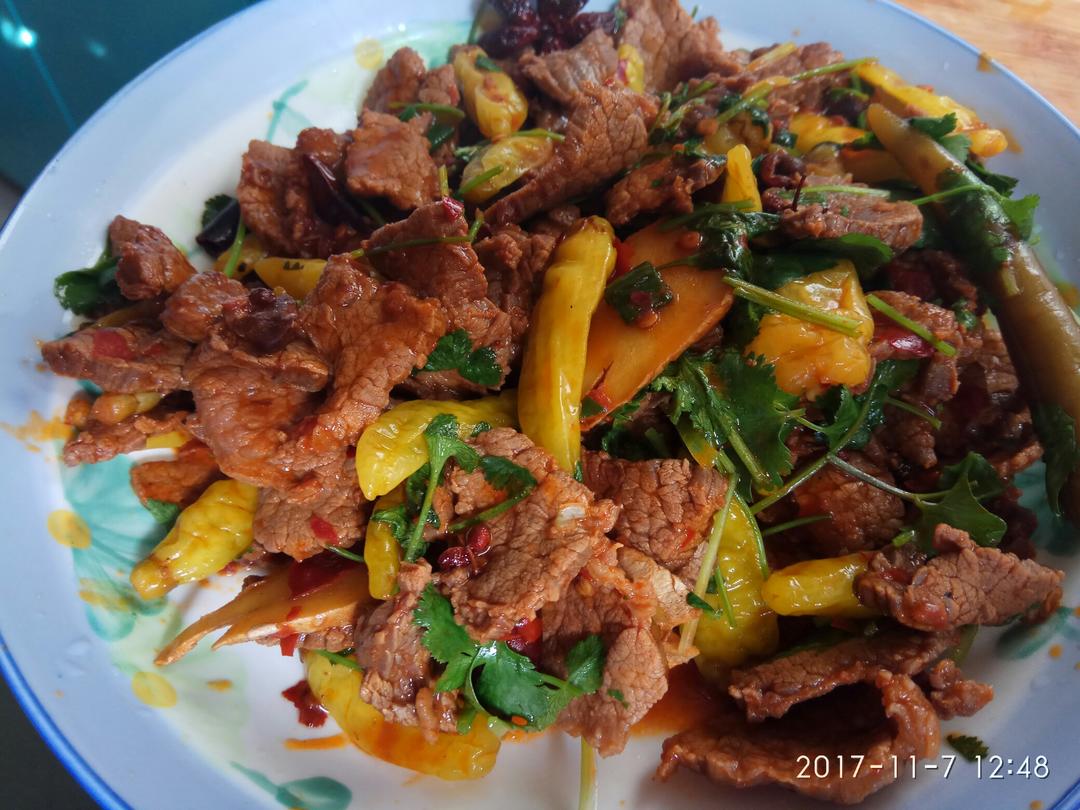 泡椒牛肉（美味下饭菜）