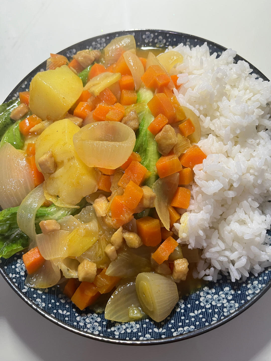 咖喱鸡肉饭