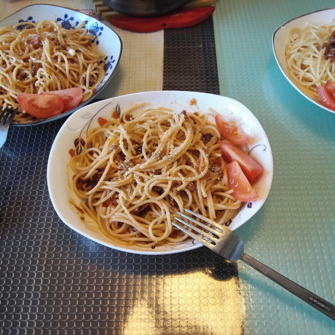 番茄肉酱意面