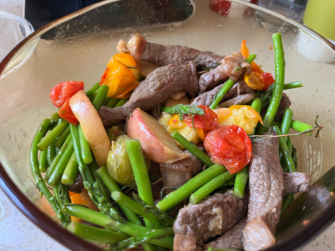 这么做厚切西冷牛排，不香吗