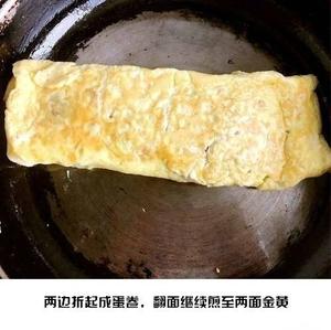 鸡蛋豆腐卷的做法 步骤7