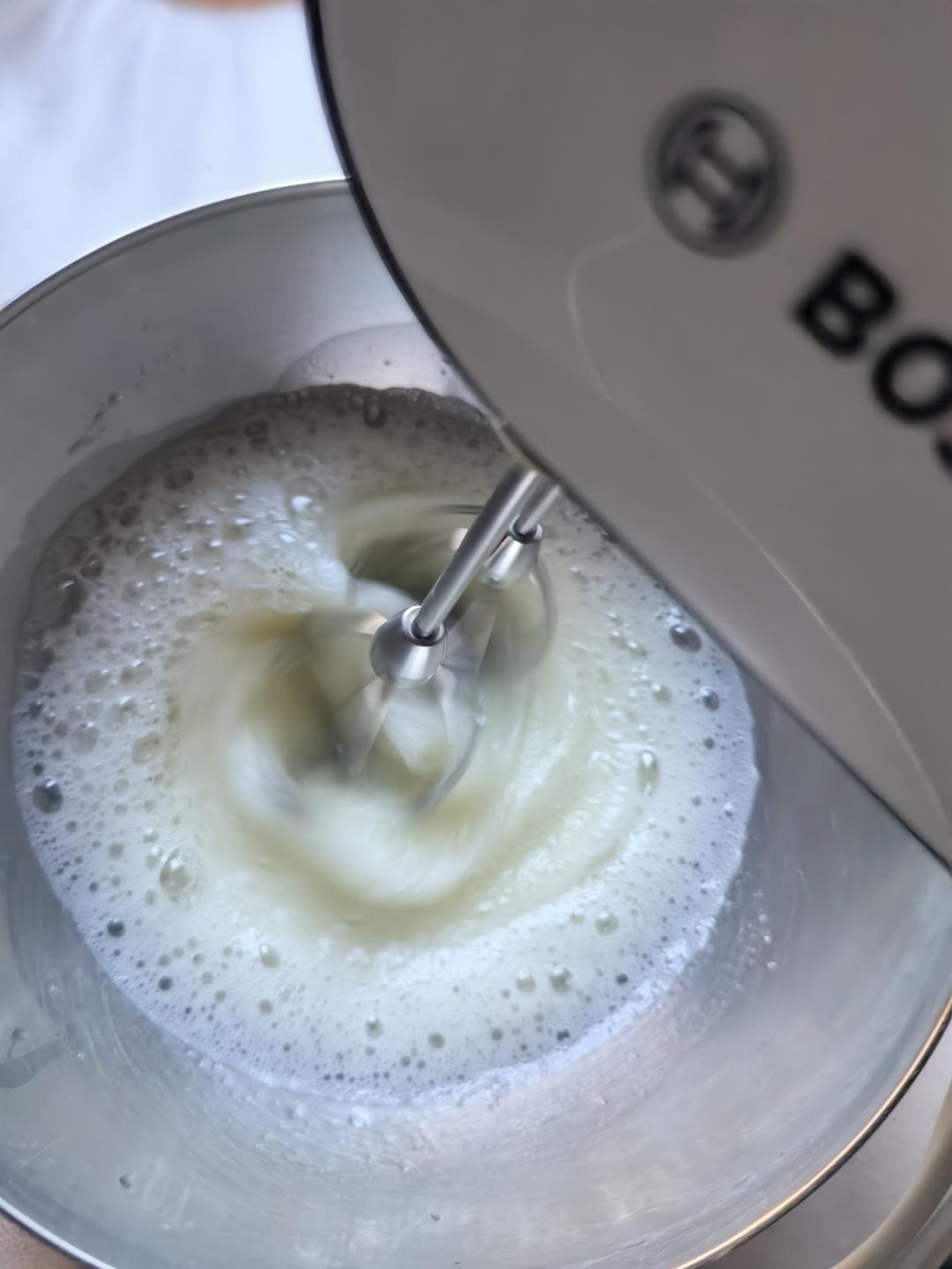 超柔软6寸戚风蛋糕(附8寸配方)零失败 超详细‼️含操作视频