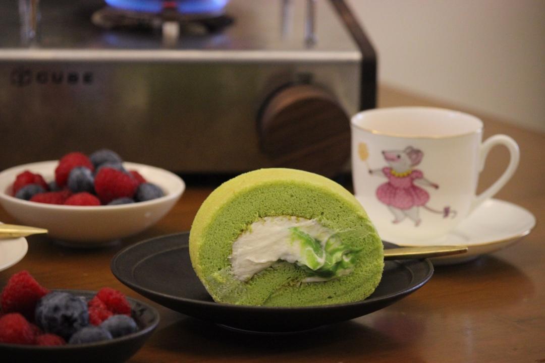 小清新—椰子斑斓蛋糕卷