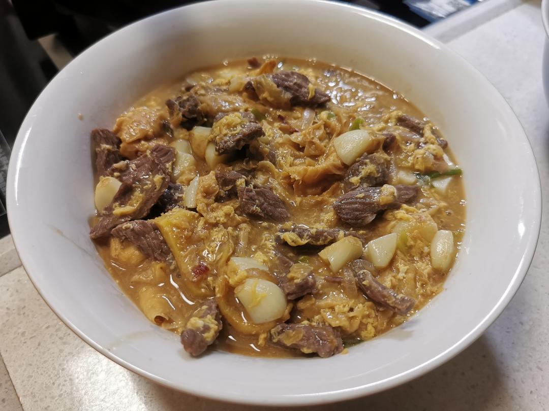沙茶响铃牛肉煲