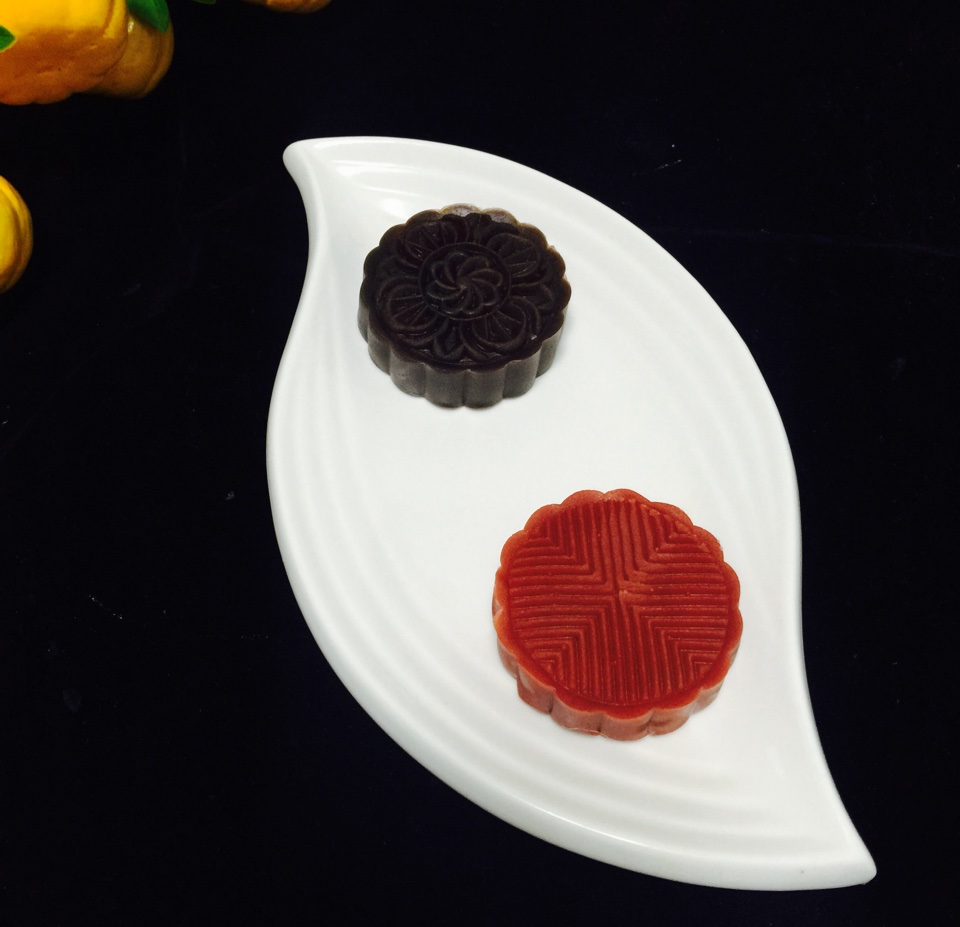 桃山皮—蛋黄莲蓉月饼