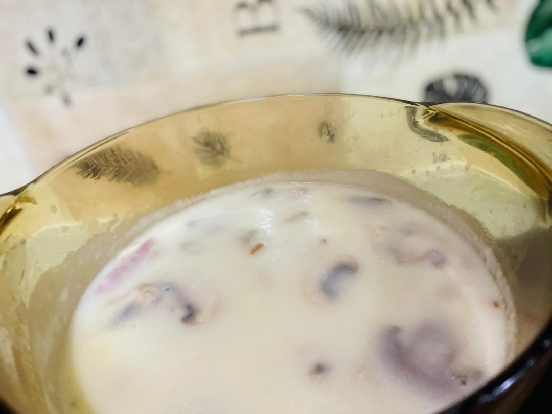 奶油蘑菇汤（完美比例版）