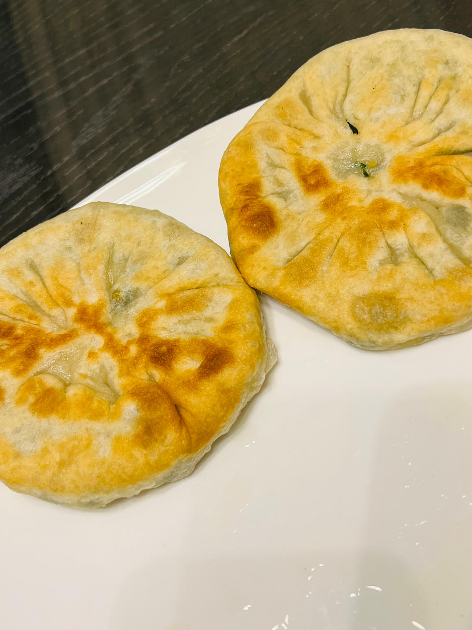 懒人版韭菜鸡蛋合子