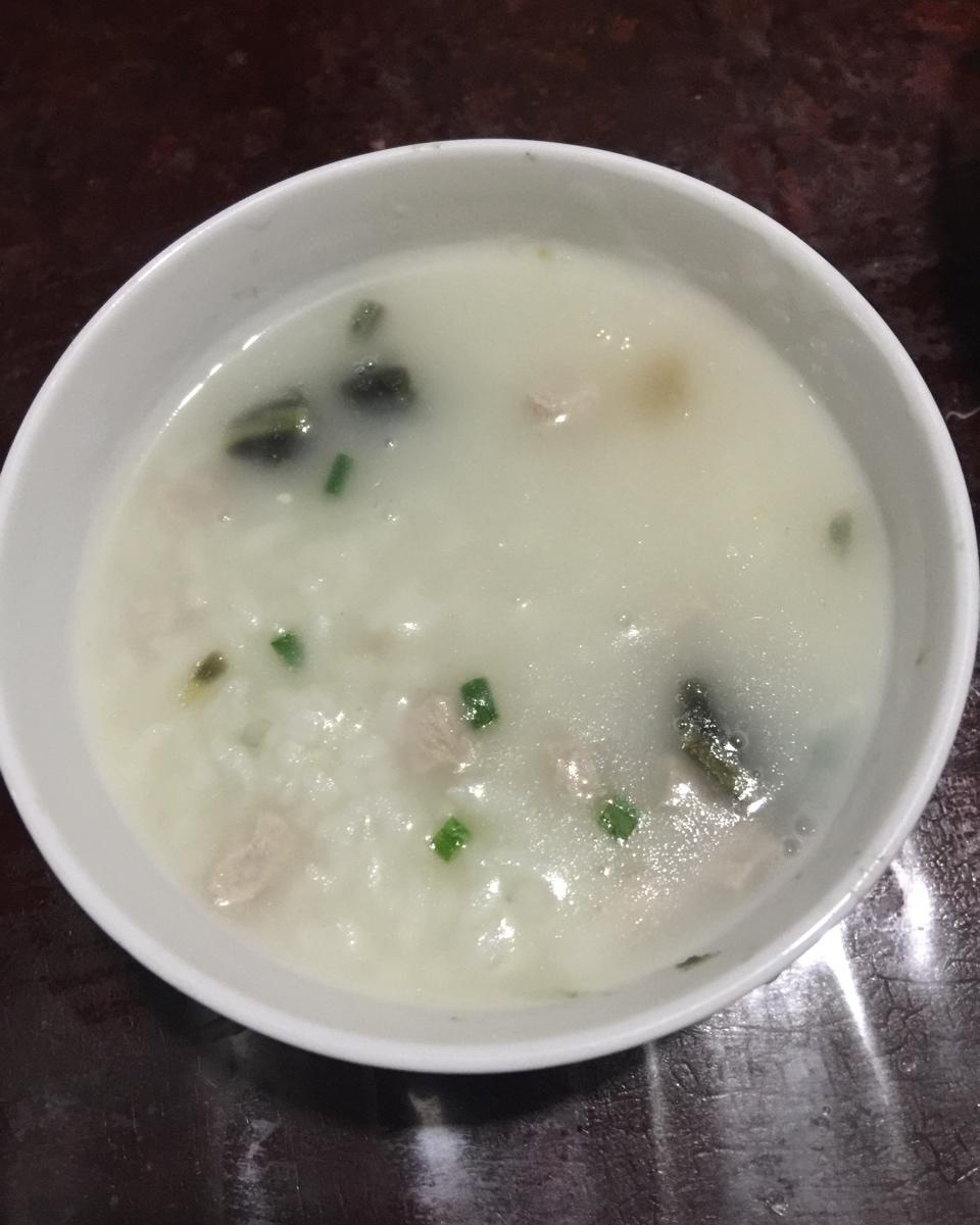 皮蛋瘦肉粥
