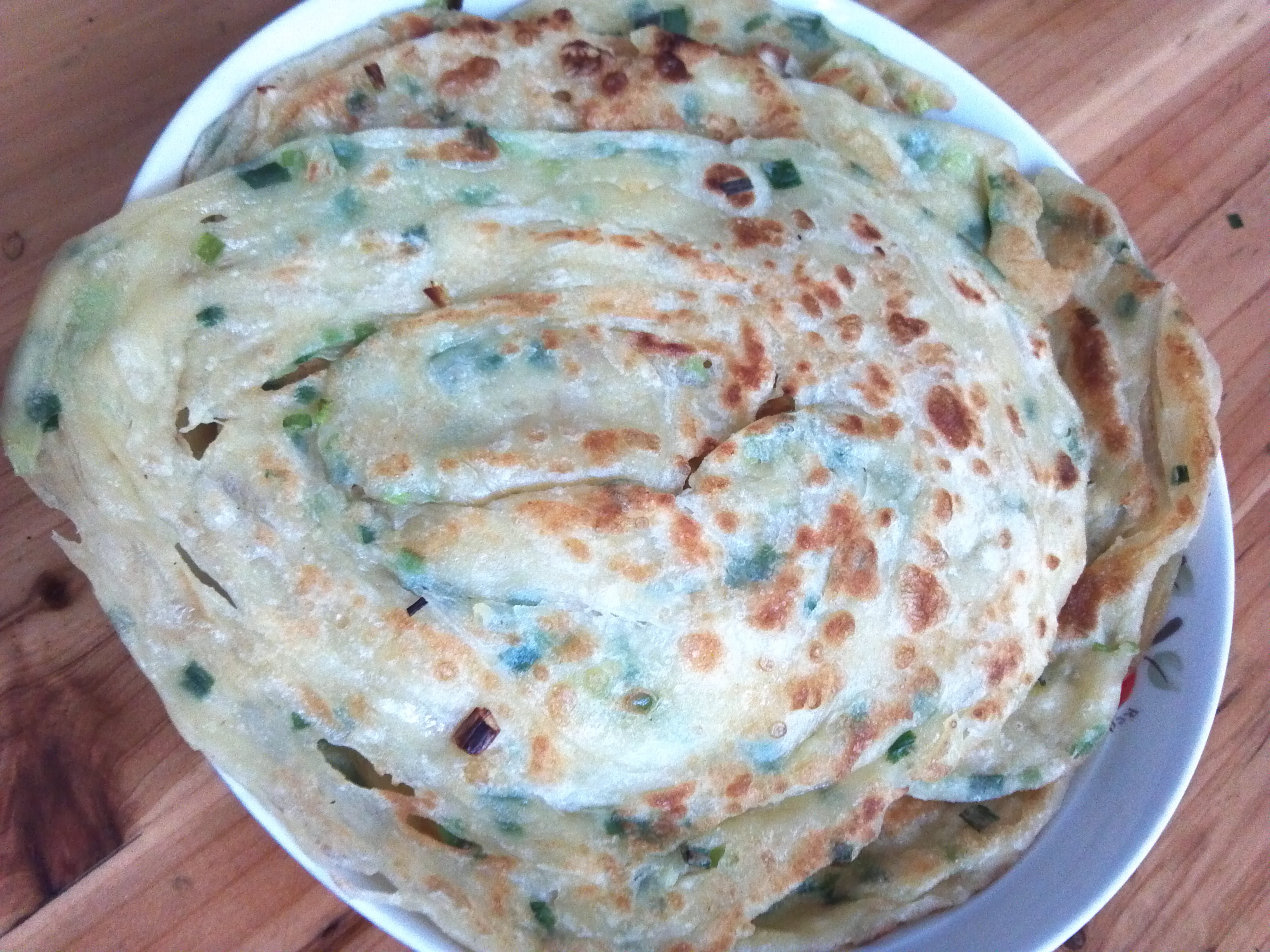 自制葱油饼