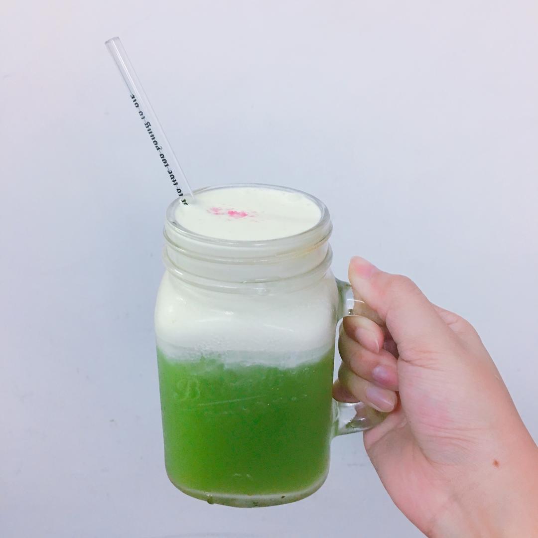 抹茶奶盖(一杯450ML量)