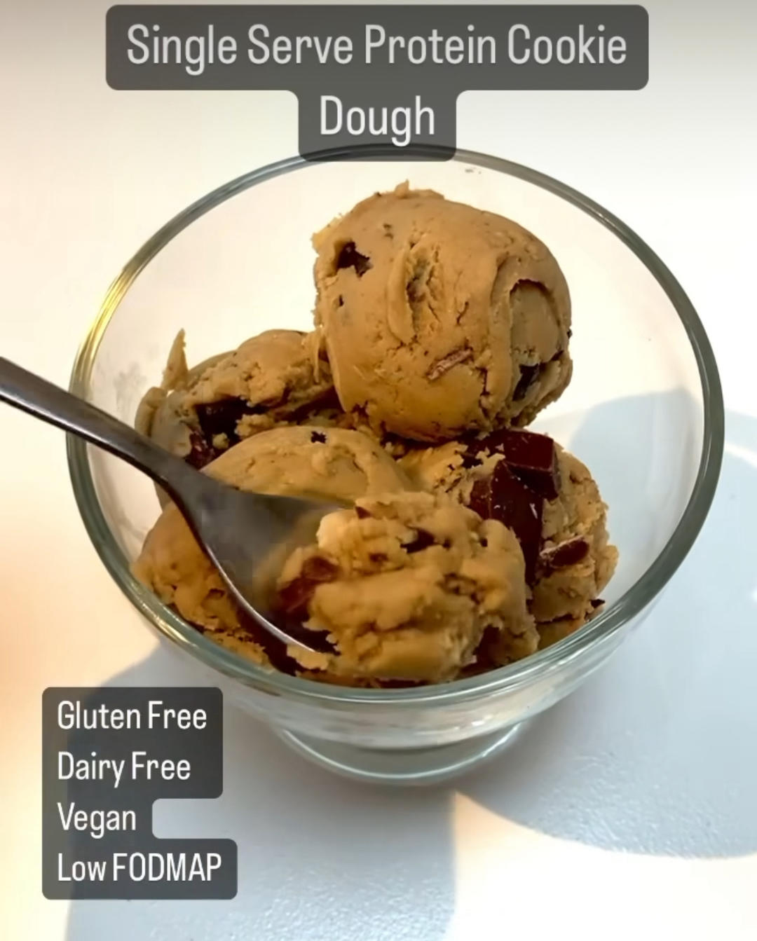 Single serve protein cookie dough的做法