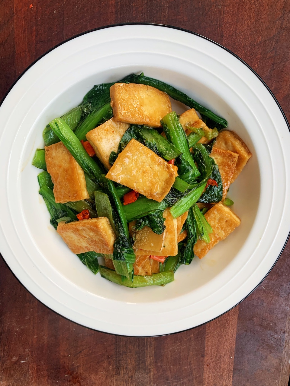 吃过一次就会爱上的－小白菜炖豆腐的做法 步骤11