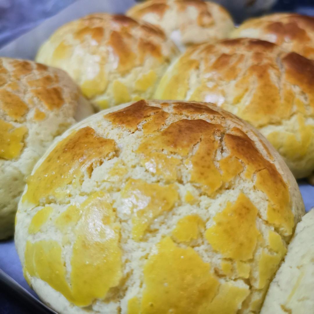 冷了依然酥香的菠萝包