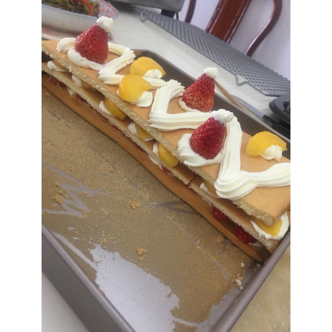 Pancake草莓奶油蛋糕