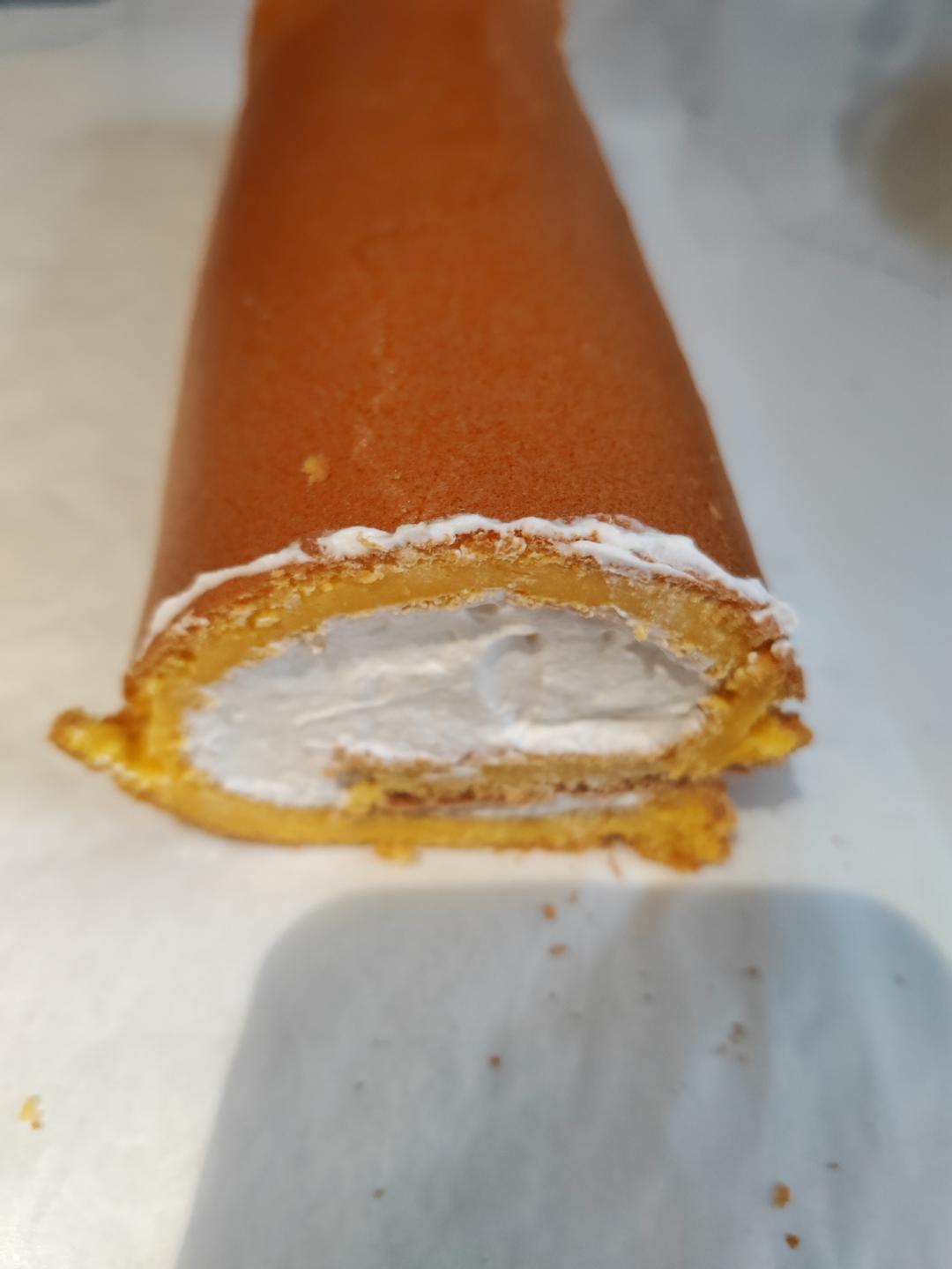 超详细的瑞士卷奶油蛋糕卷原味蛋糕卷的制作方法 饱满不掉皮不开裂（附模具换算方法）