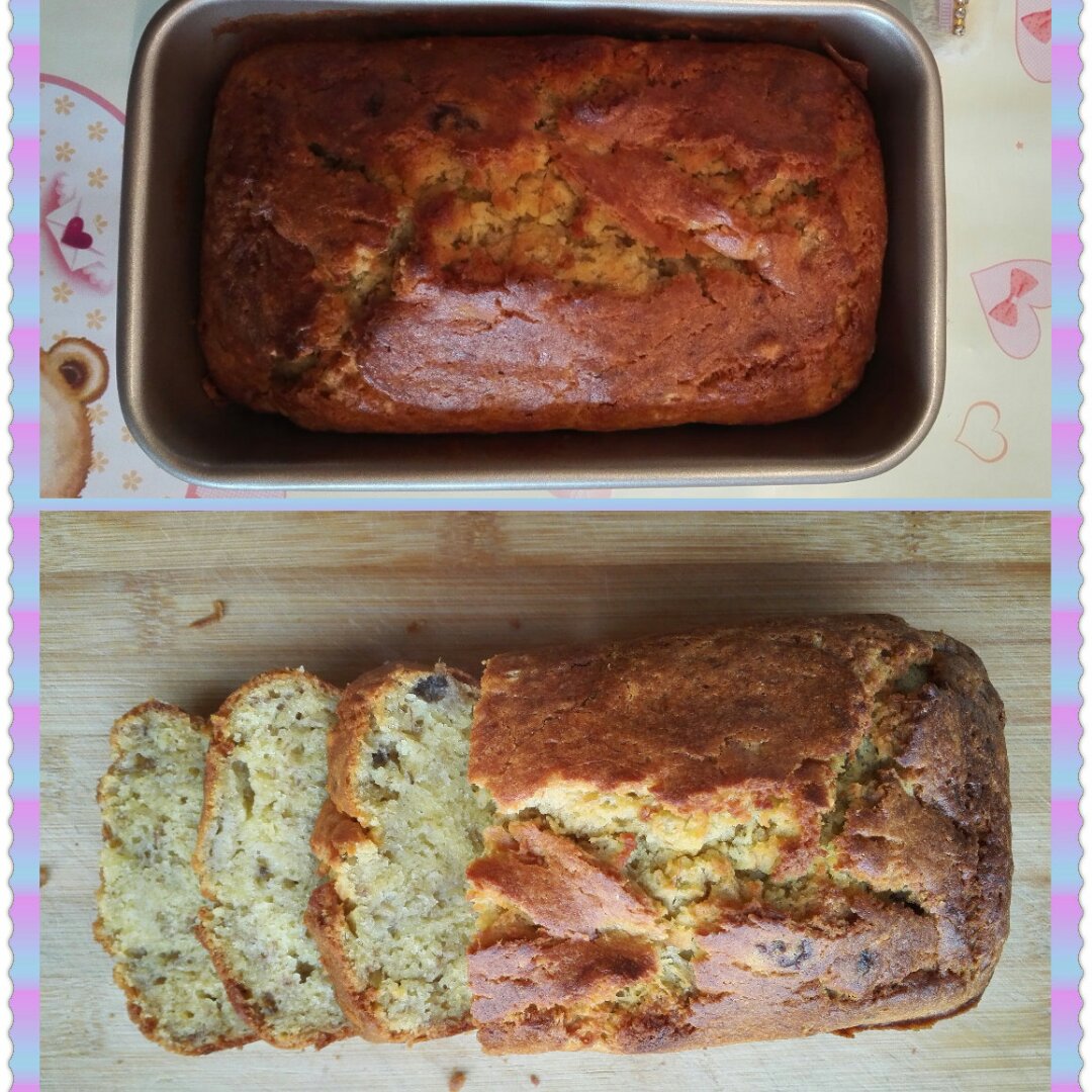 超松软，极浓郁！香蕉蛋糕