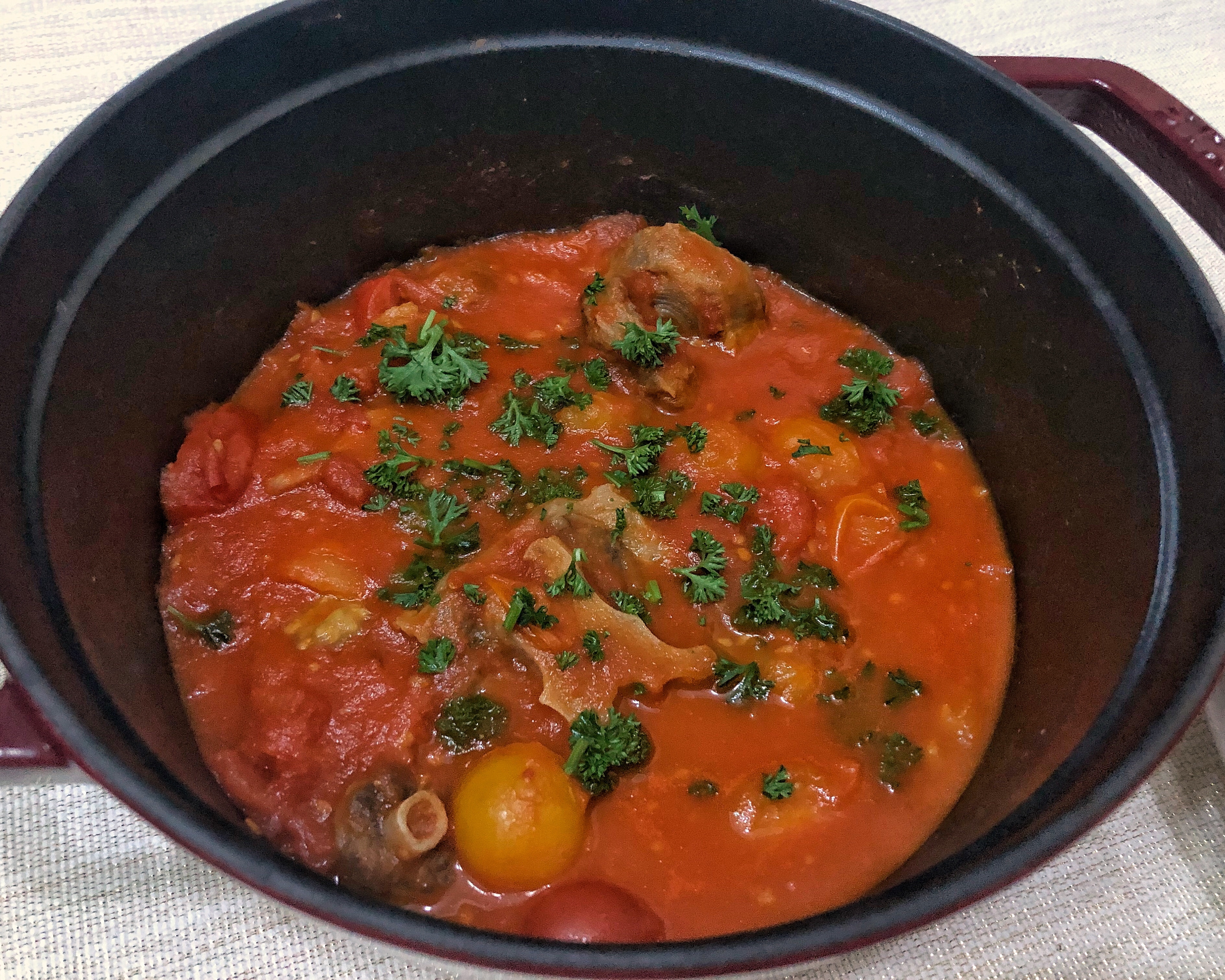 在家也能做西餐之番茄烩牛尾的做法