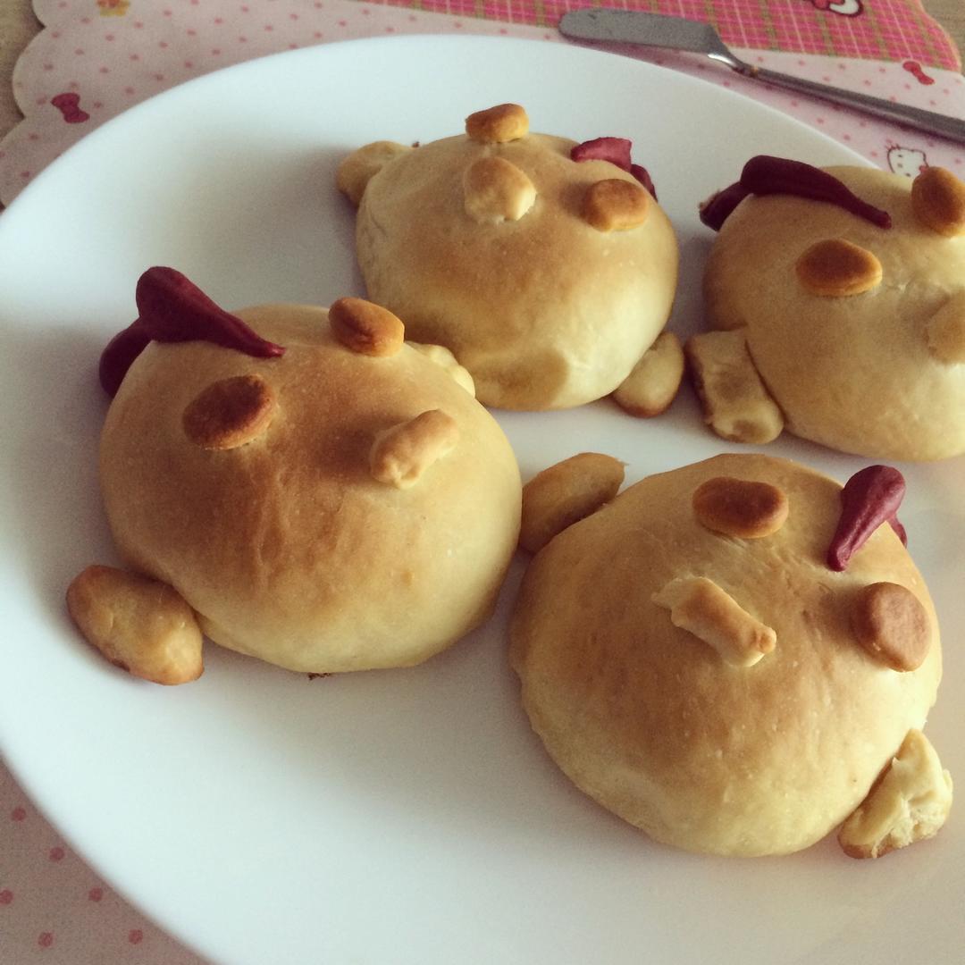 softring做的奥特曼面包