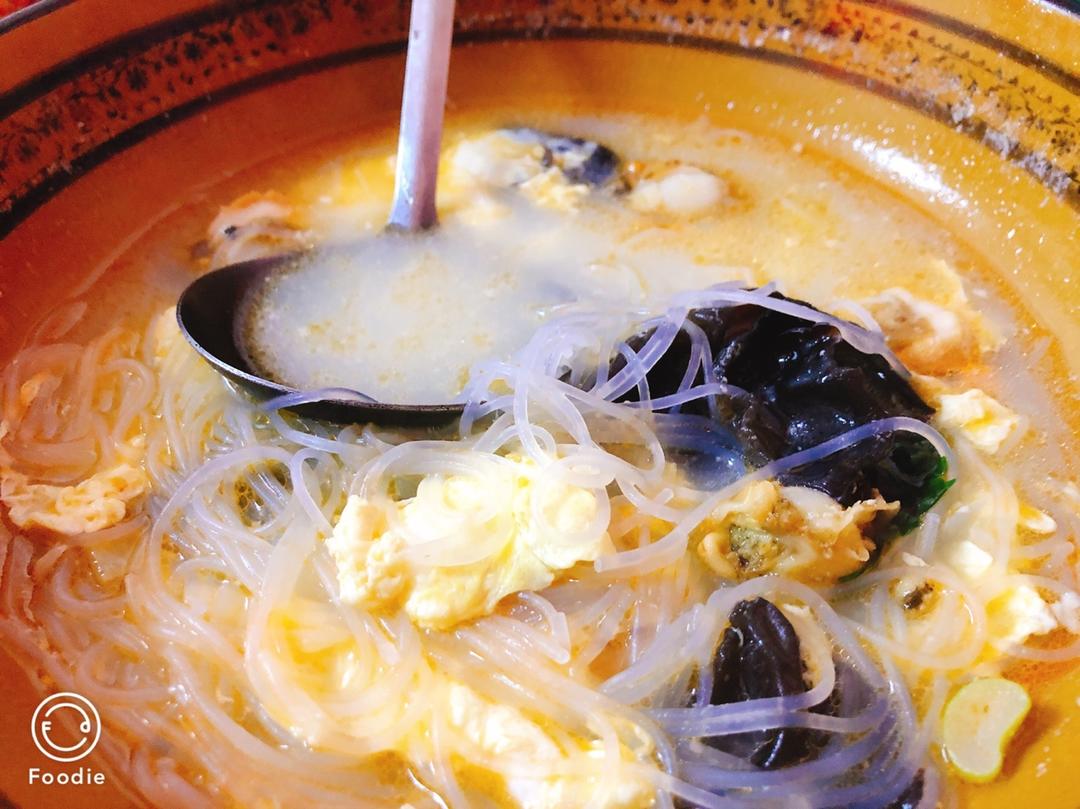砂锅白菜鱼丸粉丝汤