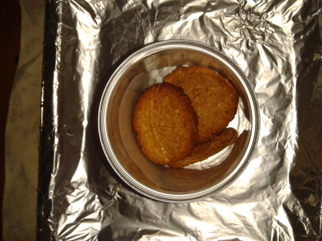 蜂蜜红糖燕麦饼干（无油）