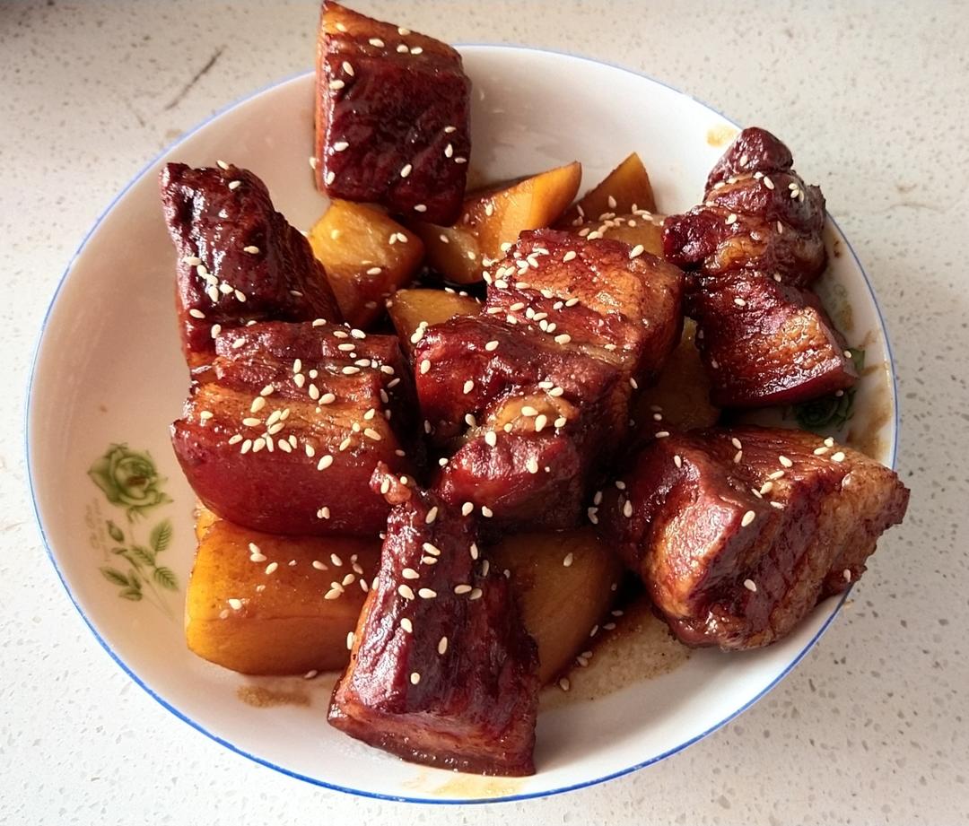 不焯水不放油的家常红烧肉