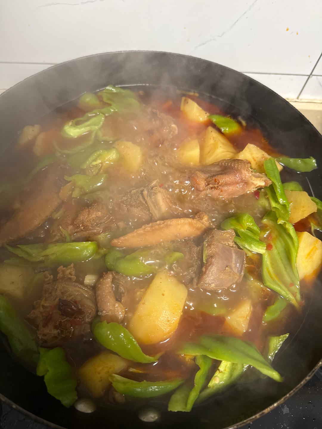 鸡腿顿土豆