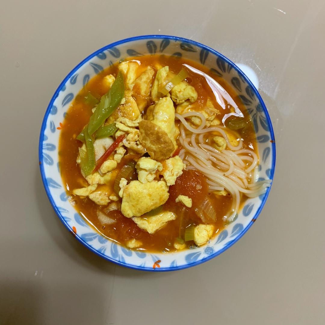西红柿鸡蛋打卤面