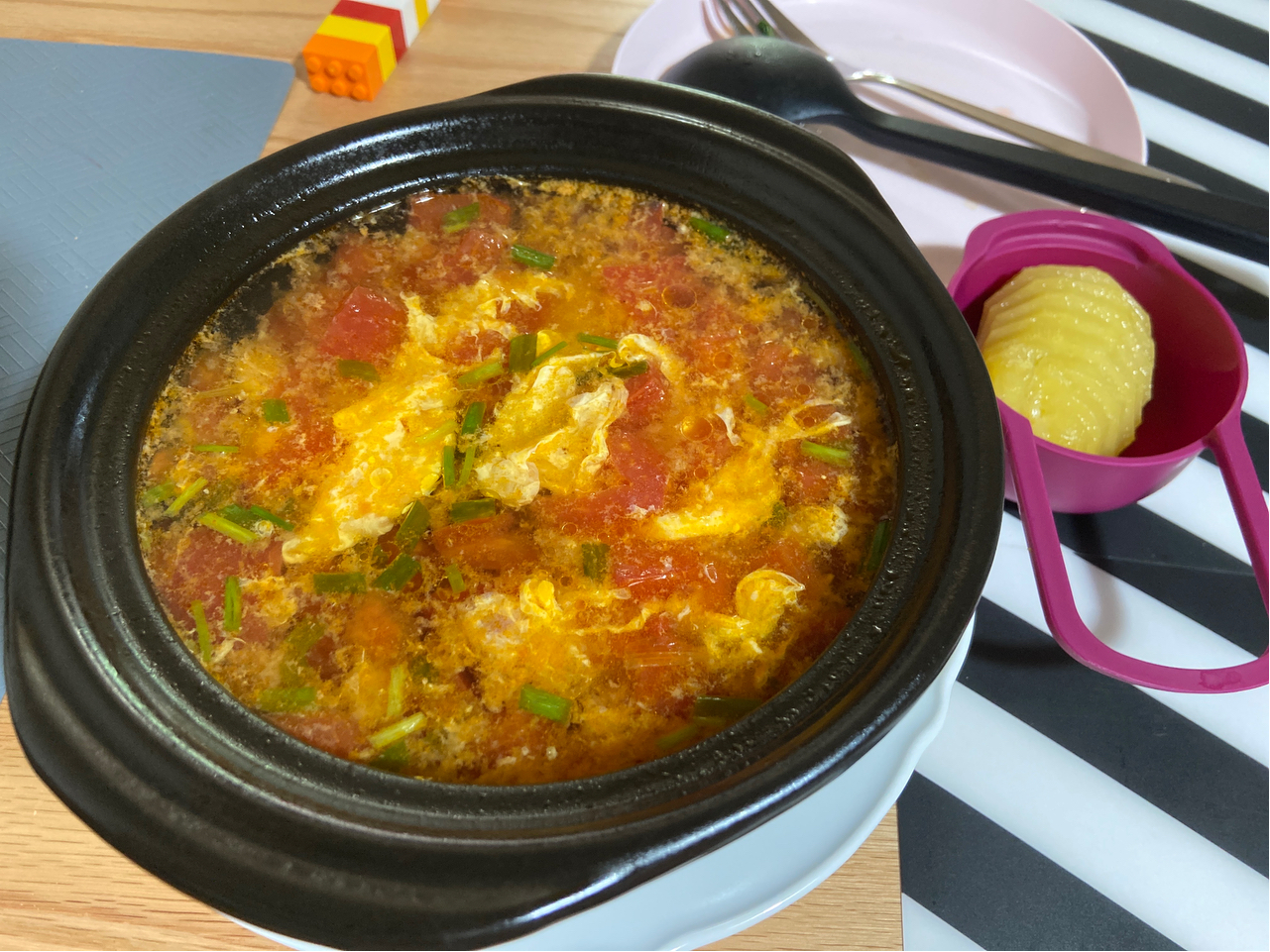 好喝到爆的西红柿鸡蛋汤